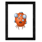 Set de 4 láminas de Peces Divertidos, en .-Artwork-Nacnic-Nacnic Estudio SL