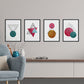 Set de 4 láminas para enmarcar Constelaciones Y Lunas. Posters Estilo nórdico con triángulos para la decoración del hogar.-Artwork-Nacnic-Nacnic Estudio SL