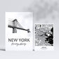 Set de 6 láminas de EE.UU.. Pósters con ilustraciones en estilo nórdico de mapas y monumentos para tu hogar, negocio, oficina. Tamaños A4 y A3. .-Artwork-Nacnic-Nacnic Estudio SL