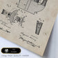 Set de 6 láminas de patentes Cafetera. Pósters con dibujos retro de inventos antiguos para tu hogar. Tamaños A4 y A3. .-Artwork-Nacnic-Nacnic Estudio SL
