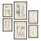 Set de 6 láminas de patentes Herramientas de construcción 1. Pósters con dibujos retro de inventos antiguos para tu hogar. Tamaños A4 y A3. .-Artwork-Nacnic-Nacnic Estudio SL