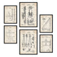 Set de 6 láminas de patentes Herramientas de medición. Pósters con dibujos retro de inventos antiguos. Tamaños A4 y A3. .-Artwork-Nacnic-Nacnic Estudio SL