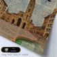 Set de 6 posters de Ciudades vintage. Colección de láminas con estética collage para la Tamaños A3 y A4. .-Artwork-Nacnic-Nacnic Estudio SL