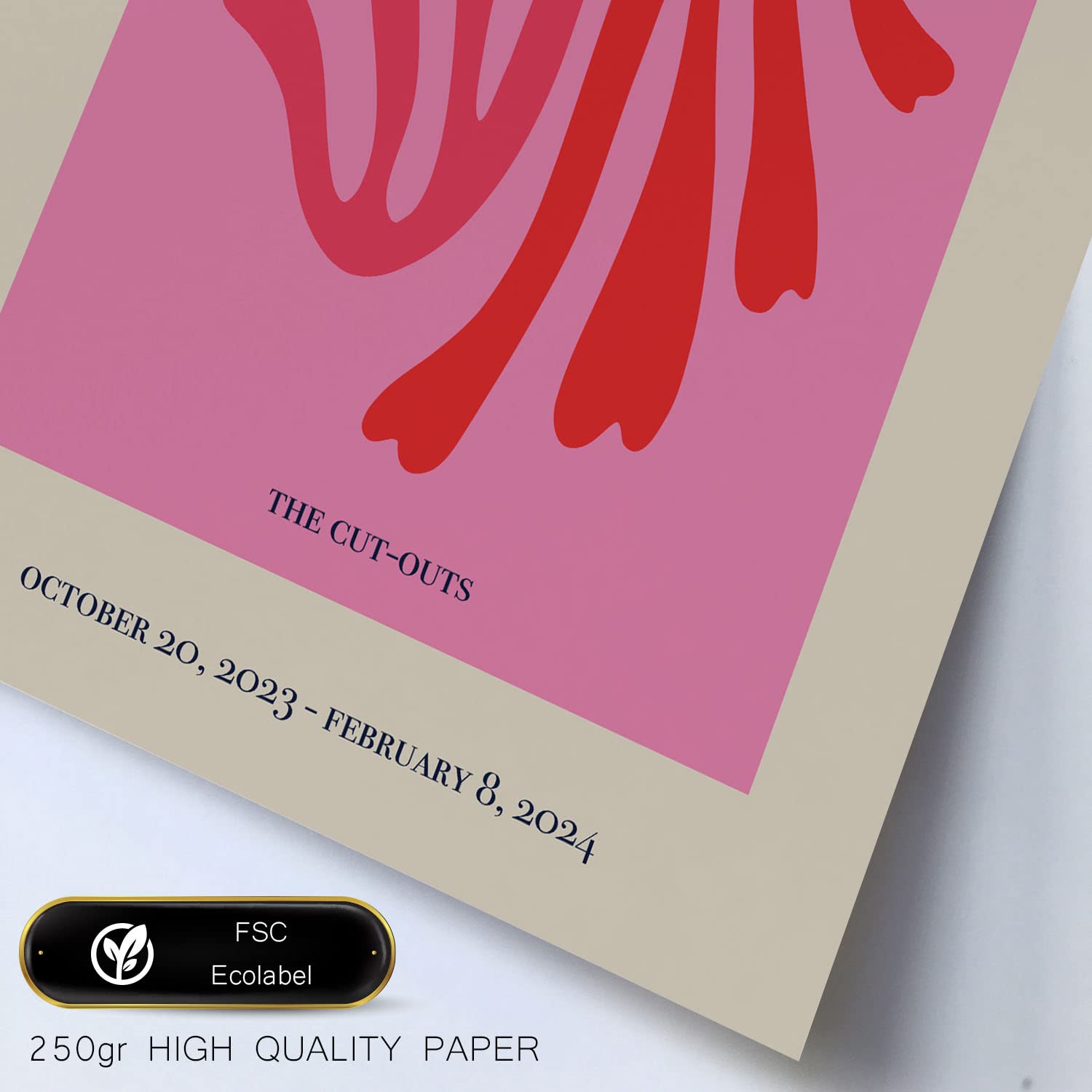 Set de 6 posters Matisse. Colección de láminas con estética collage para la Tamaños A3 y A4. .-Artwork-Nacnic-Nacnic Estudio SL