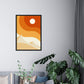 Set de dos posters de paisajes abstractos. Pack de láminas Oceano con diseños a color inspirados en paisajes reales.-Artwork-Nacnic-Nacnic Estudio SL