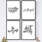 Set de láminas con mensajes felices y coloridos. Pack de posters 'Awesome'.-Artwork-Nacnic-Nacnic Estudio SL