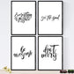 Set de láminas con mensajes felices y coloridos. Pack de posters 'Awesome'.-Artwork-Nacnic-Nacnic Estudio SL