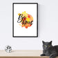 Set de láminas con mensajes felices y coloridos. Pack de posters 'Brave'.-Artwork-Nacnic-Nacnic Estudio SL