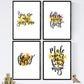 Set de láminas con mensajes felices y coloridos. Pack de posters 'Follow'.-Artwork-Nacnic-Nacnic Estudio SL