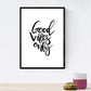 Set de láminas con mensajes felices y coloridos. Pack de posters 'Good Vives'.-Artwork-Nacnic-Nacnic Estudio SL