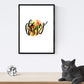 Set de láminas con mensajes felices y coloridos. Pack de posters 'Happy'.-Artwork-Nacnic-Nacnic Estudio SL