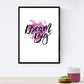 Set de láminas con mensajes felices y coloridos. Pack de posters 'Happy'.-Artwork-Nacnic-Nacnic Estudio SL