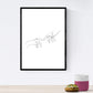 Set de láminas con mensajes felices y dibujos a un solo trazo. Pack de posters 'Amor en el aire'.-Artwork-Nacnic-Nacnic Estudio SL