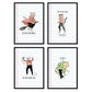 Set de Láminas en Pack 1. Pósters con originales ilustraciones de las cartas Tarot.-Artwork-Nacnic-Nacnic Estudio SL
