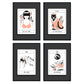 Set de Láminas en Tonos naranjas. Pósters con originales ilustraciones de las cartas Tarot.-Artwork-Nacnic-Nacnic Estudio SL