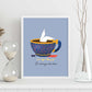 Set de láminas Hora del té. Pósters con ilustraciones para amantes del té y el café.-Artwork-Nacnic-Nacnic Estudio SL