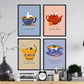 Set de láminas Pack de té 2. Pósters con ilustraciones para amantes del té y el café.-Artwork-Nacnic-Nacnic Estudio SL