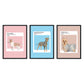 Set de láminas Pack Inglaterra. Pósters con ilustraciones de razas de perro en tonos cálidos y pastel.-Artwork-Nacnic-Nacnic Estudio SL
