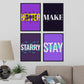 Set de láminas Pack morado. Pósters con diseño de rótulo y mensajes motivacionales para el día a día.-Artwork-Nacnic-Nacnic Estudio SL