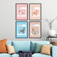Set de láminas Pack Terrier. Pósters con ilustraciones de razas de perro en tonos cálidos y pastel.-Artwork-Nacnic-Nacnic Estudio SL