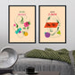 Set de láminas Pack verde. Pósters con mensaje. Bocetos de bustos minimalistas y coloridos.-Artwork-Nacnic-Nacnic Estudio SL