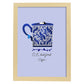 Set de láminas Primero un café. Pósters con ilustraciones para amantes del té y el café.-Artwork-Nacnic-A3-Marco Madera clara-Nacnic Estudio SL