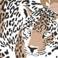 Set de posters de animales de la jungla. Lámina Leopardo Jirafa con diseño de animales, flores y plantas de la jungla.-Artwork-Nacnic-Nacnic Estudio SL