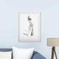 Set de posters eróticos. Láminas Brazos y piernas femeninas dibujadas con imágenes sensuales del cuerpo femenino.-Artwork-Nacnic-Nacnic Estudio SL