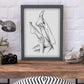 Set de posters eróticos. Láminas Frontal pecho y Culo 2 dibujadas con imágenes sensuales del cuerpo femenino.-Artwork-Nacnic-Nacnic Estudio SL
