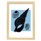 Shell collection-Artwork-Nacnic-A3-Marco Madera clara-Nacnic Estudio SL