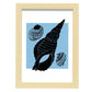 Shell collection-Artwork-Nacnic-A4-Marco Madera clara-Nacnic Estudio SL