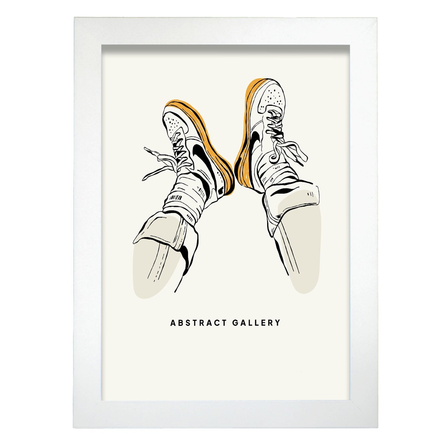 Shoes Kicks-Artwork-Nacnic-A4-Marco Blanco-Nacnic Estudio SL