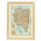 Spain and Portugal-Artwork-Nacnic-A3-Marco Madera clara-Nacnic Estudio SL
