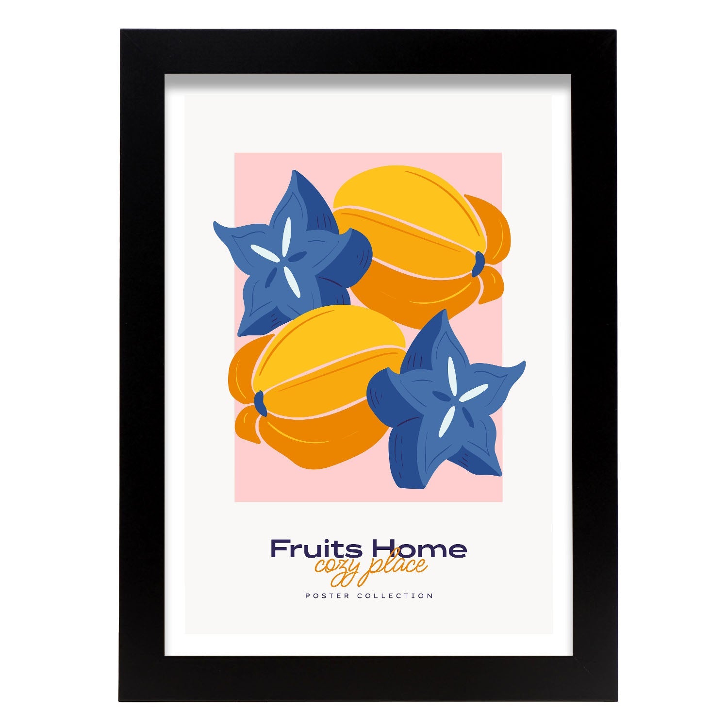 Star Fruit Cozy Place-Artwork-Nacnic-A4-Sin marco-Nacnic Estudio SL