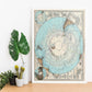 Stielers_Handatlas_1891_map-of-Antarctic-Artwork-Nacnic-Nacnic Estudio SL