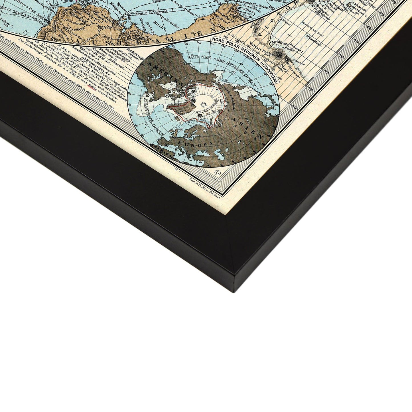 Stielers_Handatlas_1891_map-of-Antarctic-Artwork-Nacnic-Nacnic Estudio SL