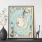 Stielers_Handatlas_1891_map-of-Antarctic-Artwork-Nacnic-Nacnic Estudio SL