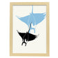Stingrays-Artwork-Nacnic-A3-Marco Madera clara-Nacnic Estudio SL