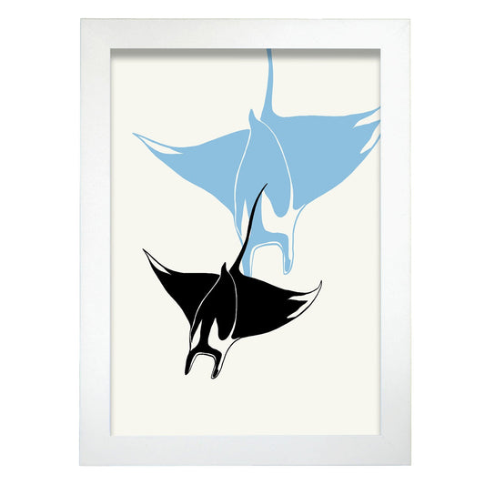 Stingrays-Artwork-Nacnic-A4-Marco Blanco-Nacnic Estudio SL