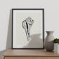 Stripped Fox conch-Artwork-Nacnic-Nacnic Estudio SL