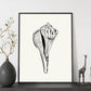 Stripped Fox conch-Artwork-Nacnic-Nacnic Estudio SL