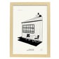 Stylish Sde outdoor-Artwork-Nacnic-A3-Marco Madera clara-Nacnic Estudio SL