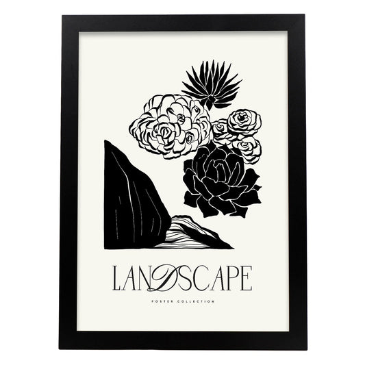 Succulents-Artwork-Nacnic-A3-Sin marco-Nacnic Estudio SL