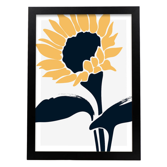 Sunflower-Artwork-Nacnic-A3-Sin marco-Nacnic Estudio SL