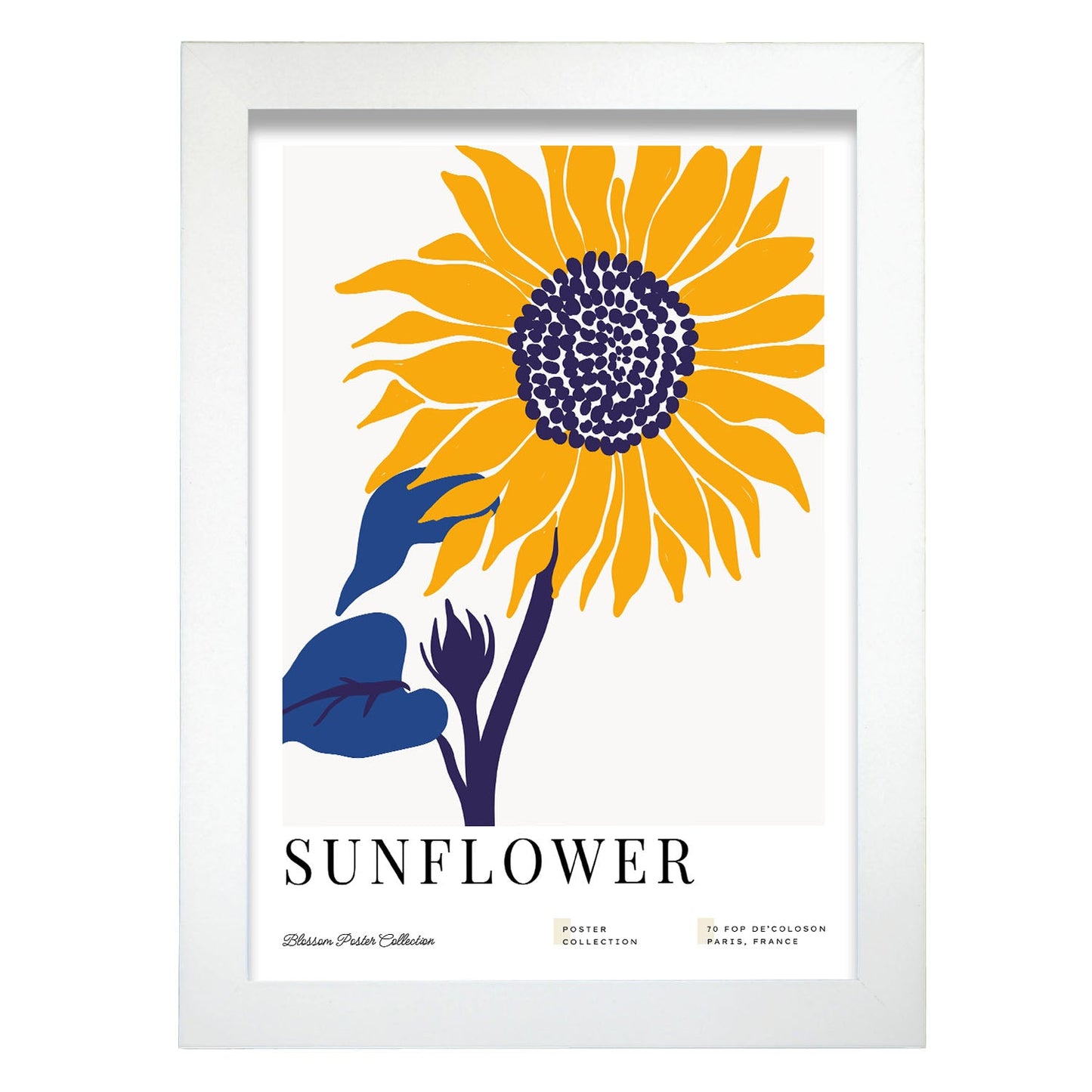 Sunflower-Artwork-Nacnic-A4-Marco Blanco-Nacnic Estudio SL
