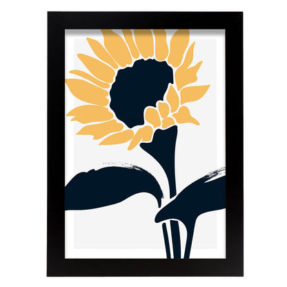 Sunflower-Artwork-Nacnic-A4-Sin marco-Nacnic Estudio SL