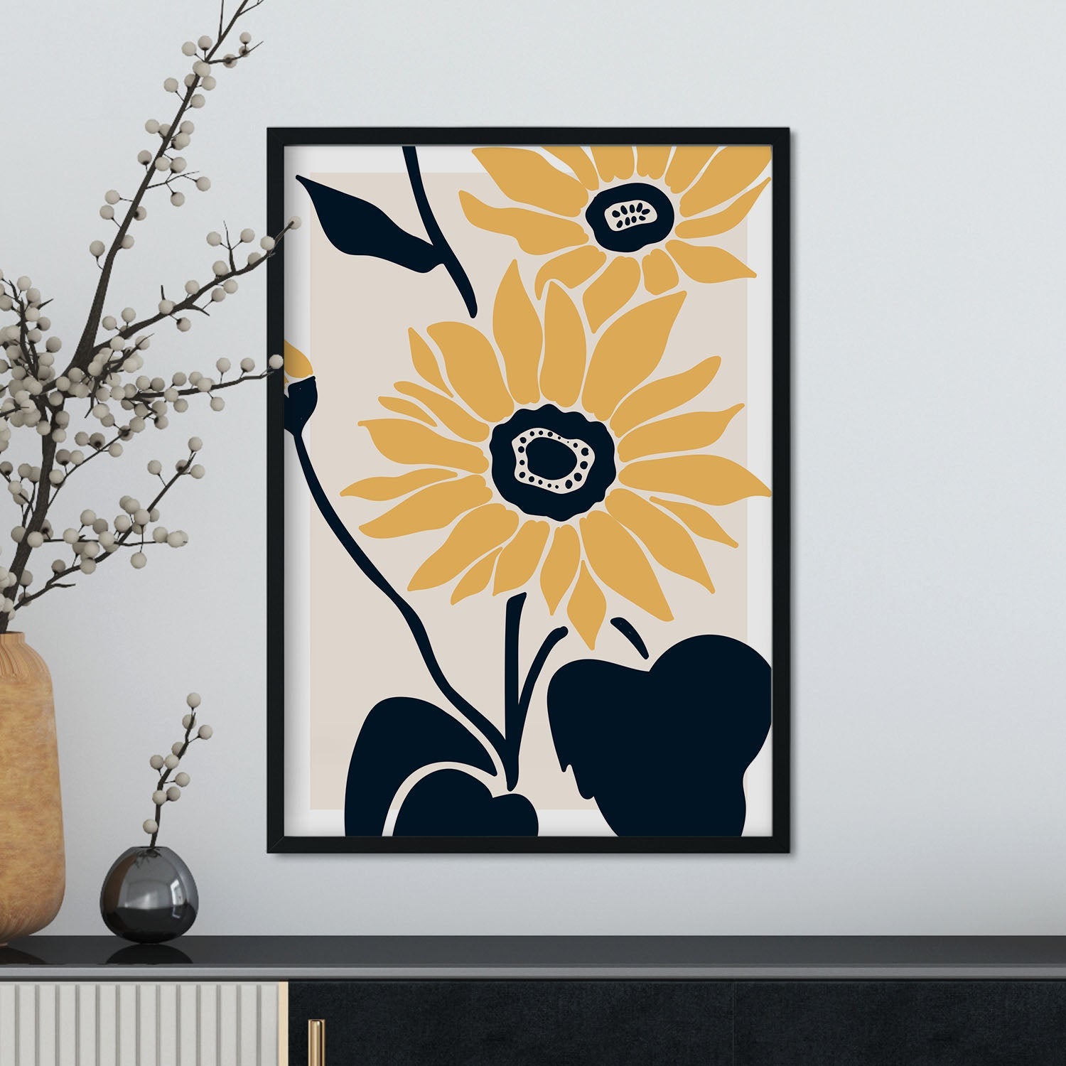 Sunflowers-Artwork-Nacnic-Nacnic Estudio SL