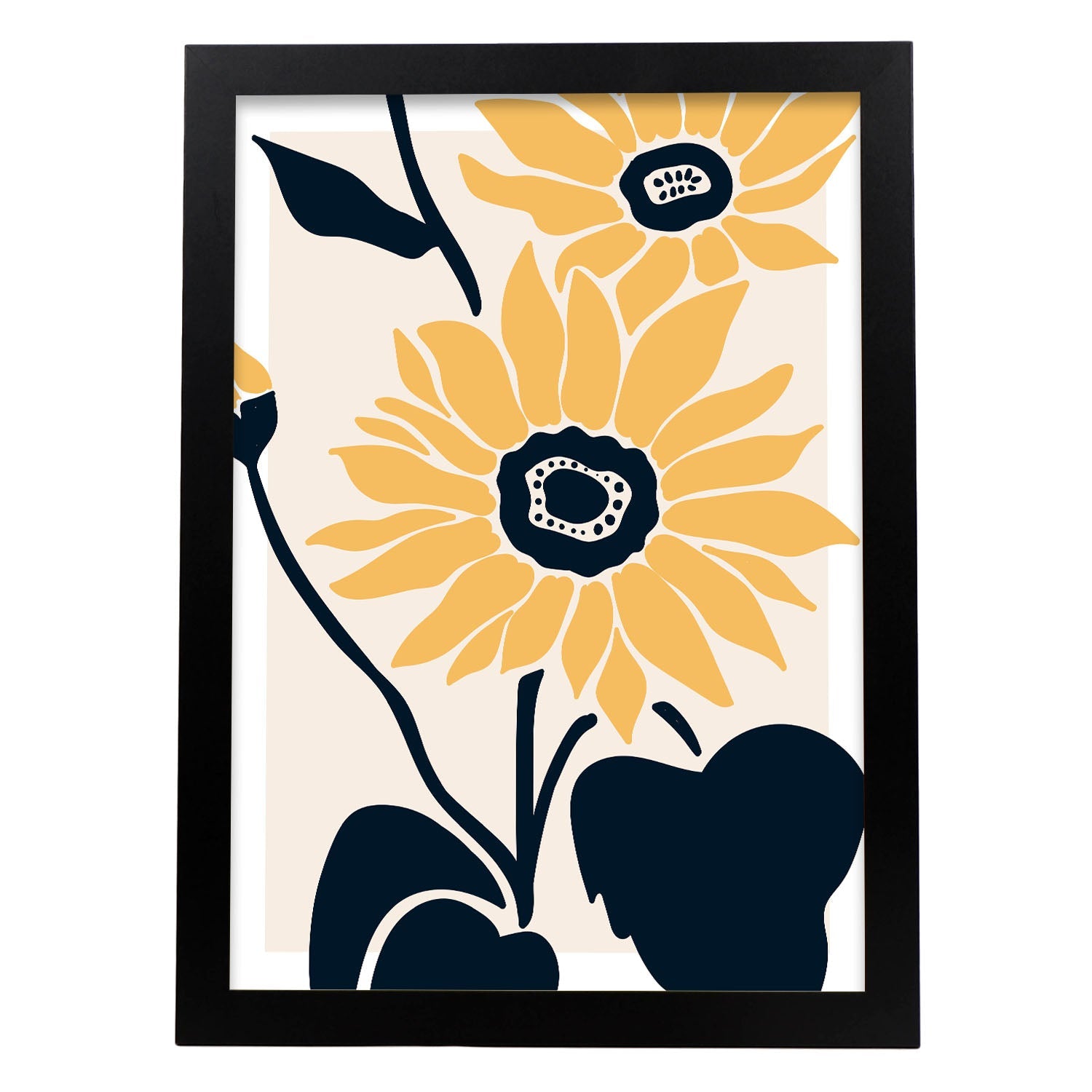 Sunflowers-Artwork-Nacnic-A3-Sin marco-Nacnic Estudio SL
