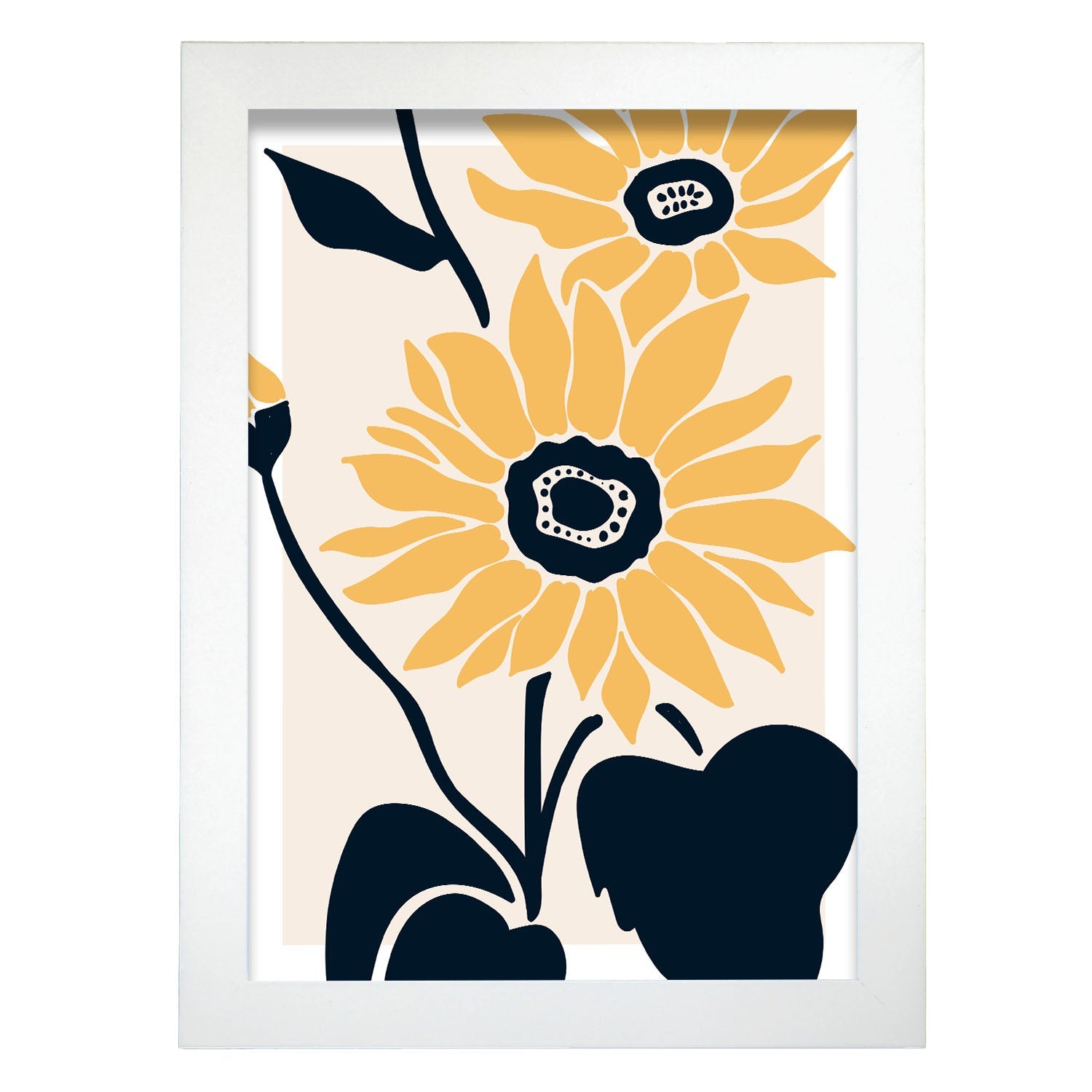 Sunflowers-Artwork-Nacnic-A4-Marco Blanco-Nacnic Estudio SL