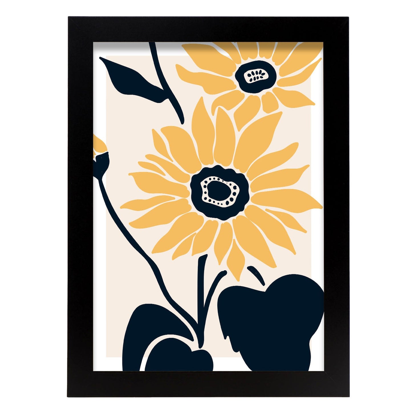 Sunflowers-Artwork-Nacnic-A4-Sin marco-Nacnic Estudio SL
